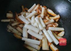 白菜炒年糕的做法图解7