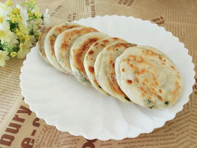 椒盐葱油饼