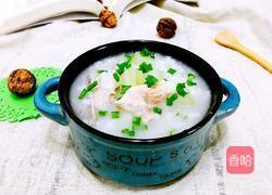 节瓜排骨王糙米粥的做法图解7