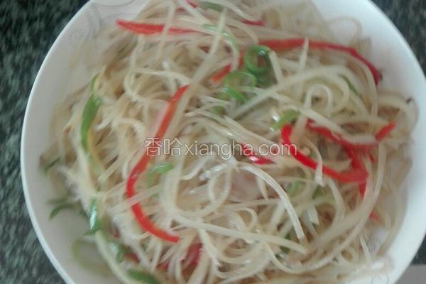 青椒土豆丝