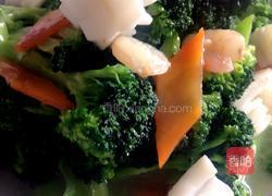 海鲜西兰花的做法图解5