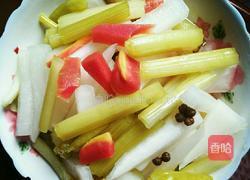 酸脆泡萝卜条的做法图解4