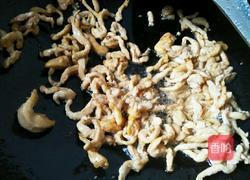 鸡丝炒韭菜苔的做法图解4