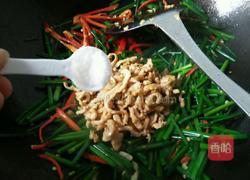 鸡丝炒韭菜苔的做法图解7