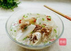 白萝卜骨头汤的做法图解17