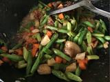 肉炒龙豆
