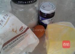 蓝莓酱小饼干的做法图解1