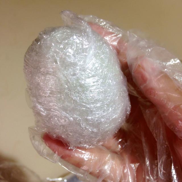 裹好的样子！