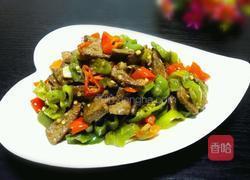 辣椒炒猪肝的做法图解10