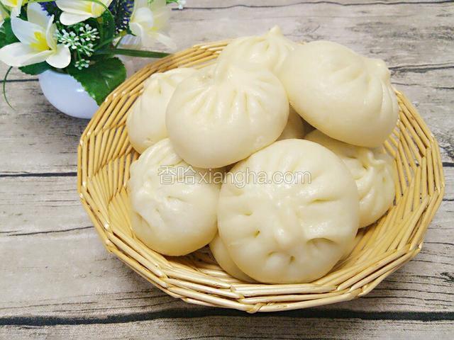 干萝卜菜馅包子