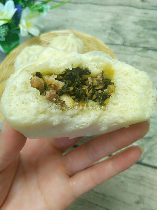 皮松馅香，味道很不错！
