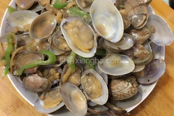炒花蛤