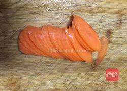 豆腐干胡萝卜烧肉的做法图解3