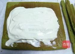 抹茶蛋糕卷的做法图解26