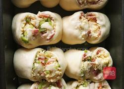 培根芝士面包的做法图解15