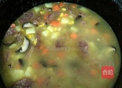 香菇腊肠饭的做法图解5