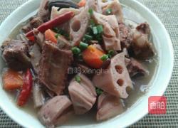 莲藕炖排骨的做法图解5