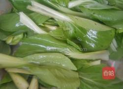 上海青炒香菇的做法图解2