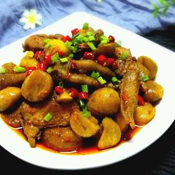 板栗烧鸡的做法[图]