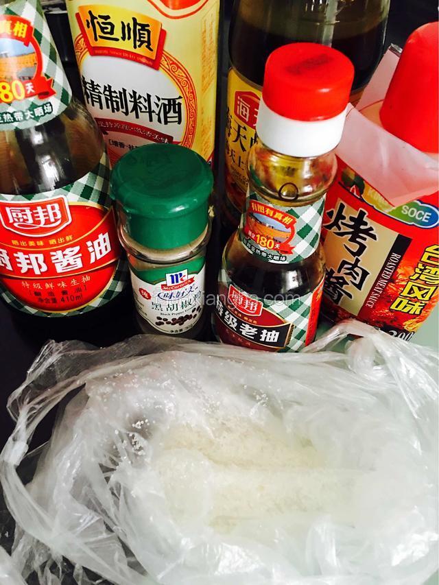 准备好调料