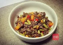 Illustration of how to make kimchi shredded beef 8