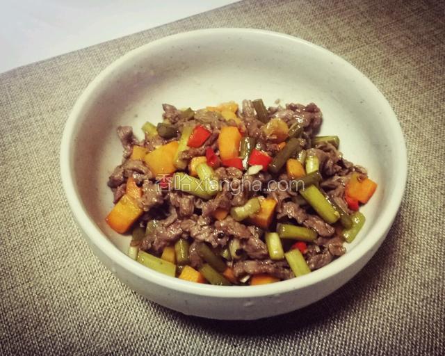 泡菜牛肉丝