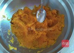 黄金球~南瓜芝麻球的做法图解3