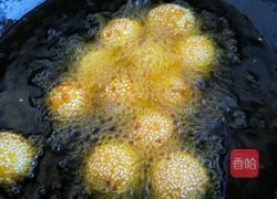 黄金球~南瓜芝麻球的做法图解13