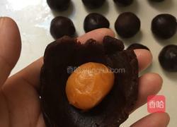 紫薯蛋黄酥的做法图解15
