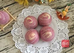 紫薯蛋黄酥的做法图解24