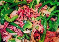圆椒炒牛肉的做法图解10