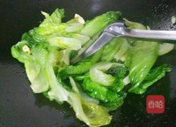 清炒生菜的做法图解8