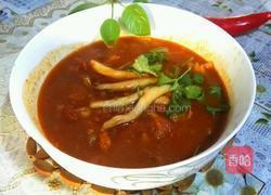 番茄白玉菇炖驴肉的做法图解8