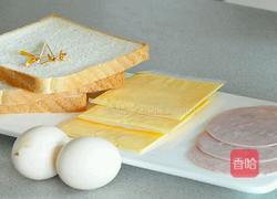 黄金土司三文治的做法图解1