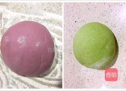 紫薯玫瑰花卷的做法图解2