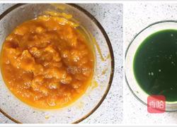 南瓜玫瑰花卷的做法图解1