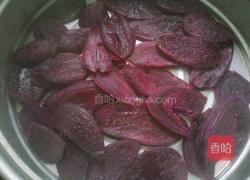 奶香紫薯丸子的做法图解4