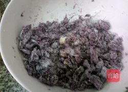 奶香紫薯丸子的做法图解6