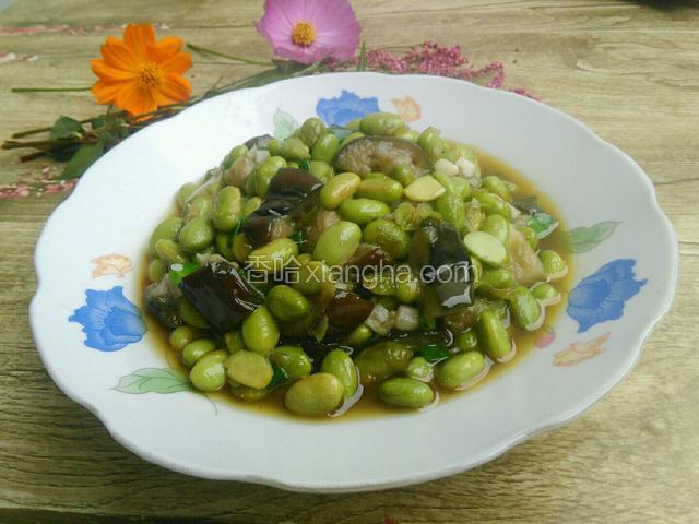 青豆烧茄子