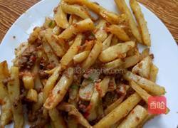 肉沫土豆条的做法图解6