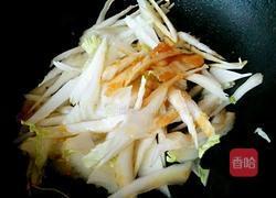 醋溜白菜的做法图解6