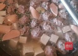 豆腐圆子汤的做法图解6