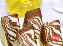 斑马纹戚风蛋糕的做法图解26