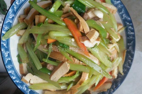 芹菜炒豆干