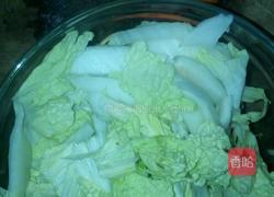 干豆腐白菜孜然鸡肉条的做法图解4