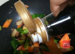 腊肉炒青椒的做法图解11