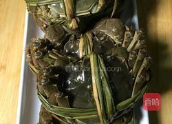 蒸大闸蟹的做法图解2