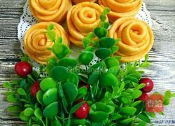 玫瑰花馒头(红心火龙果汁)的做法图解25