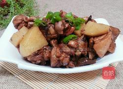 小鸡炖榛蘑的做法图解10