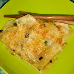 烙饼 韭菜饼的做法[图]